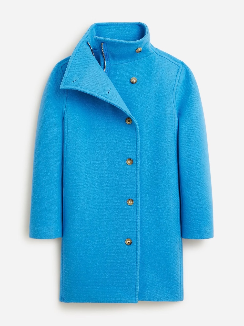 J. Crew Blue villa coat in Italian stadium-cloth
wool - Picture 9 of 11